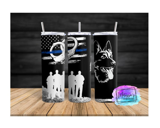 Police/K9 Tumbler