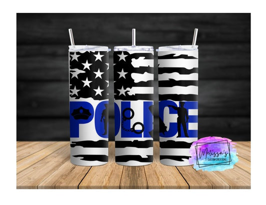 Police Tumbler