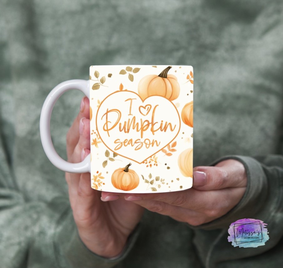 I Love Pumpkin Season Mug