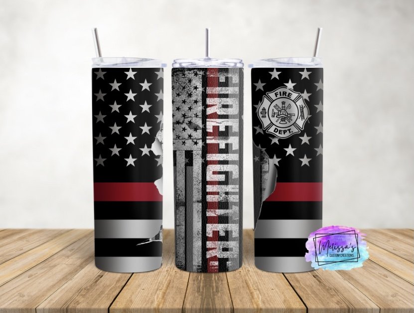 Firefighter Tumbler