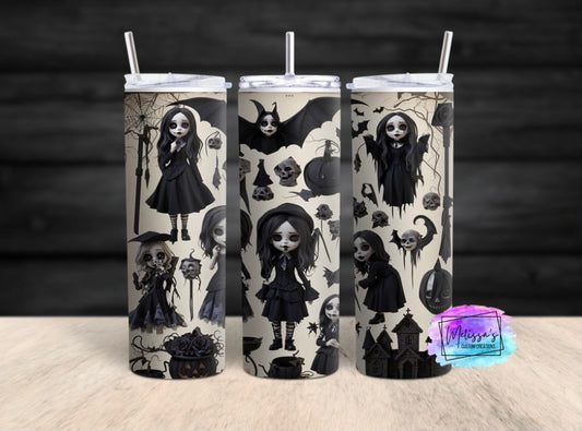 Creepy Gothic Tumbler