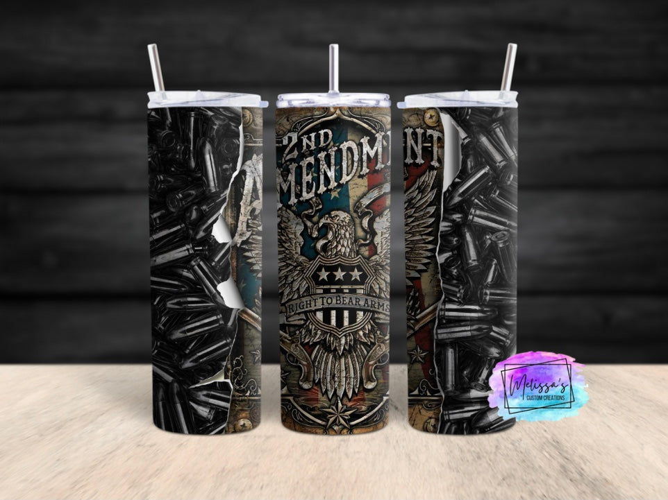 2nd Amendment Tumbler (2 designs to choose from)