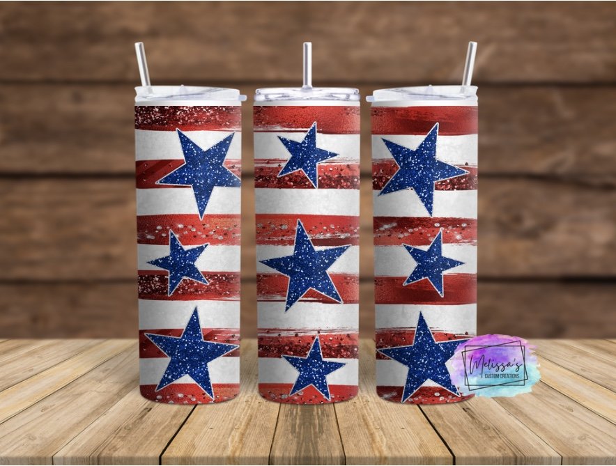 Stars and Stripes Tumbler