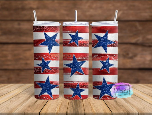 Stars and Stripes Tumbler