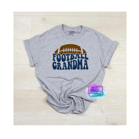Football Grandma T-Shirt