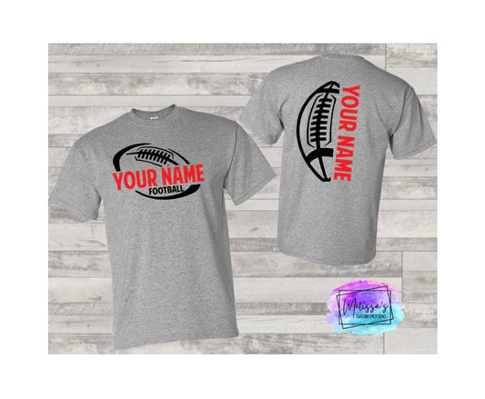 Personalized Football T-Shirt