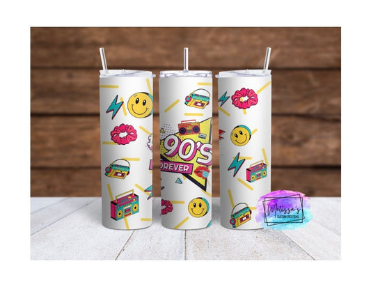 90's Forever Tumbler