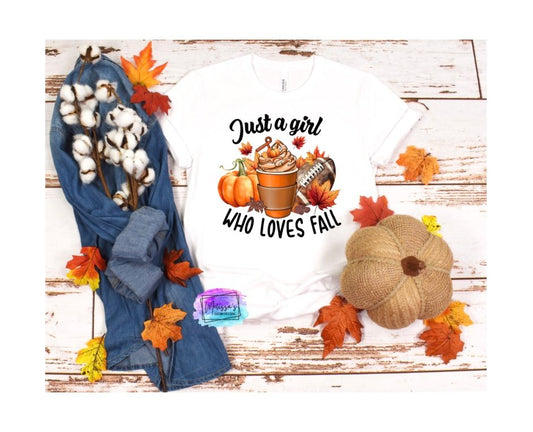 Just A Girl Who Loves Fall T-Shirt