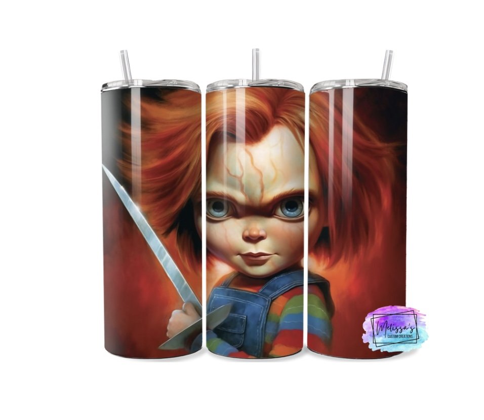 Chucky Doll Tumbler
