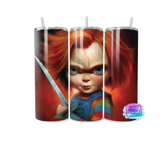 Chucky Doll Tumbler