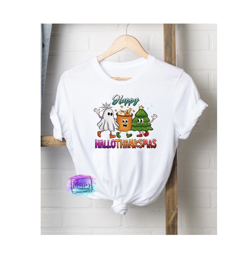 Happy HalloThanksMas T-Shirt