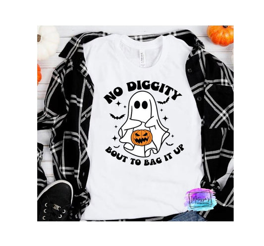 No Diggity, Bout To Bag It Up T-Shirt