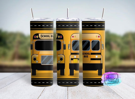 School Bus Tumbler