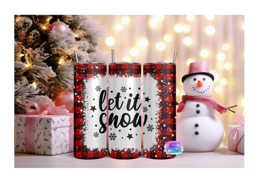 Let It Snow Tumbler