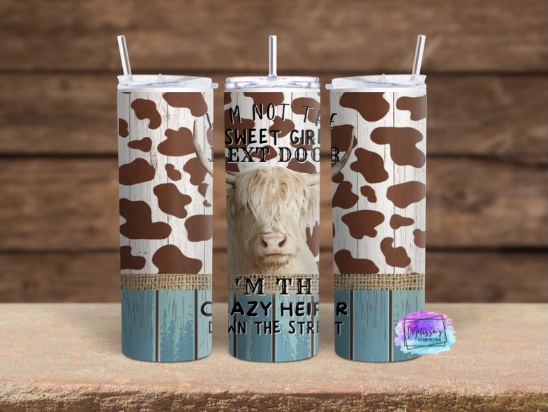 Crazy Heifer Tumbler