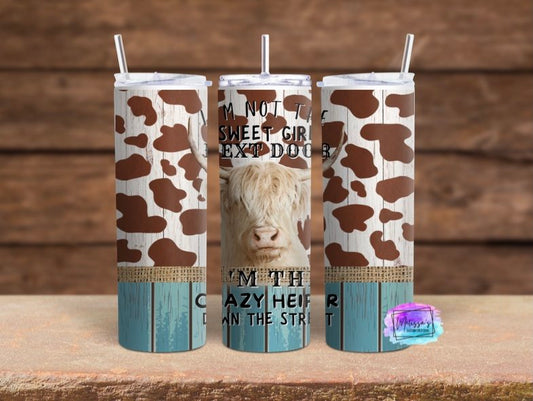 Crazy Heifer Tumbler