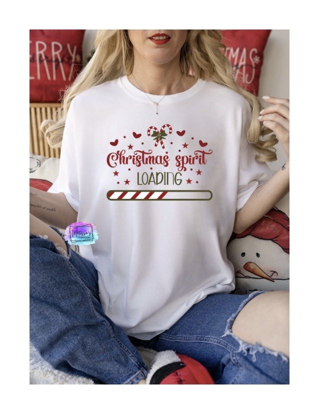 Christmas Spirit Loading T-Shirt