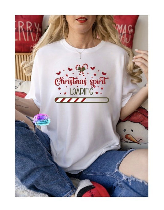 Christmas Spirit Loading T-Shirt