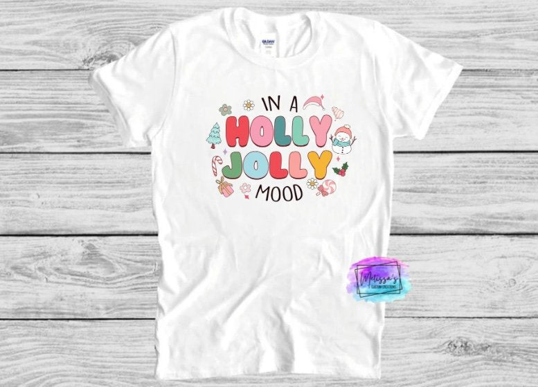 In A Holly Jolly Mood T-Shirt
