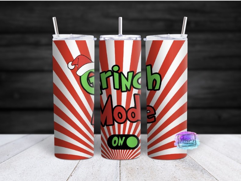 Grinch Mode Tumbler