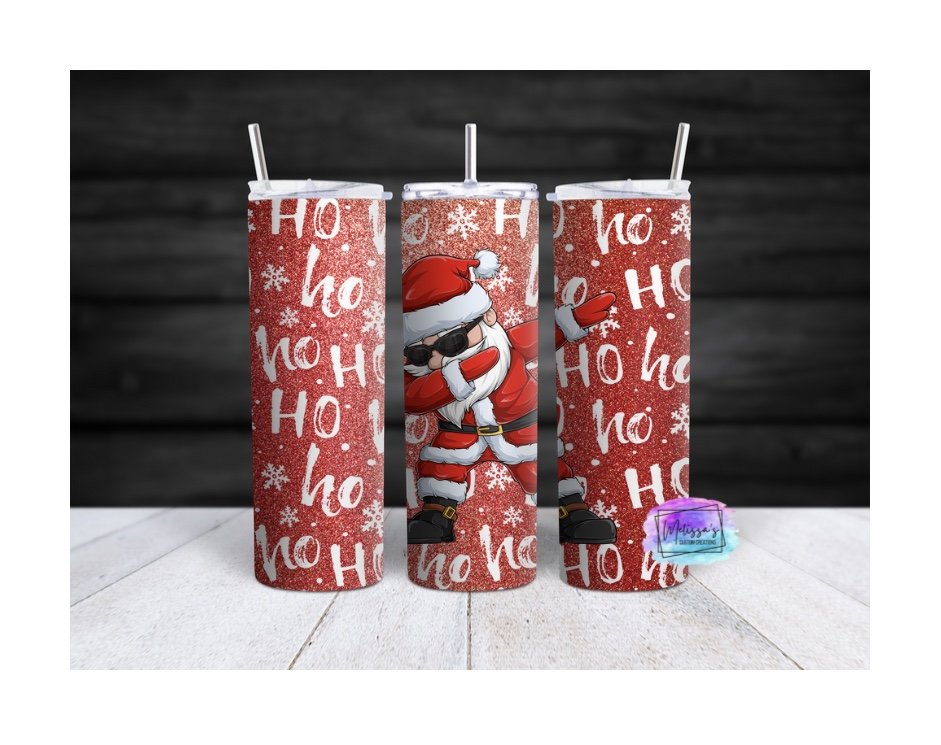 Dabbing Santa Tumbler