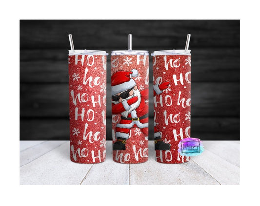 Dabbing Santa Tumbler