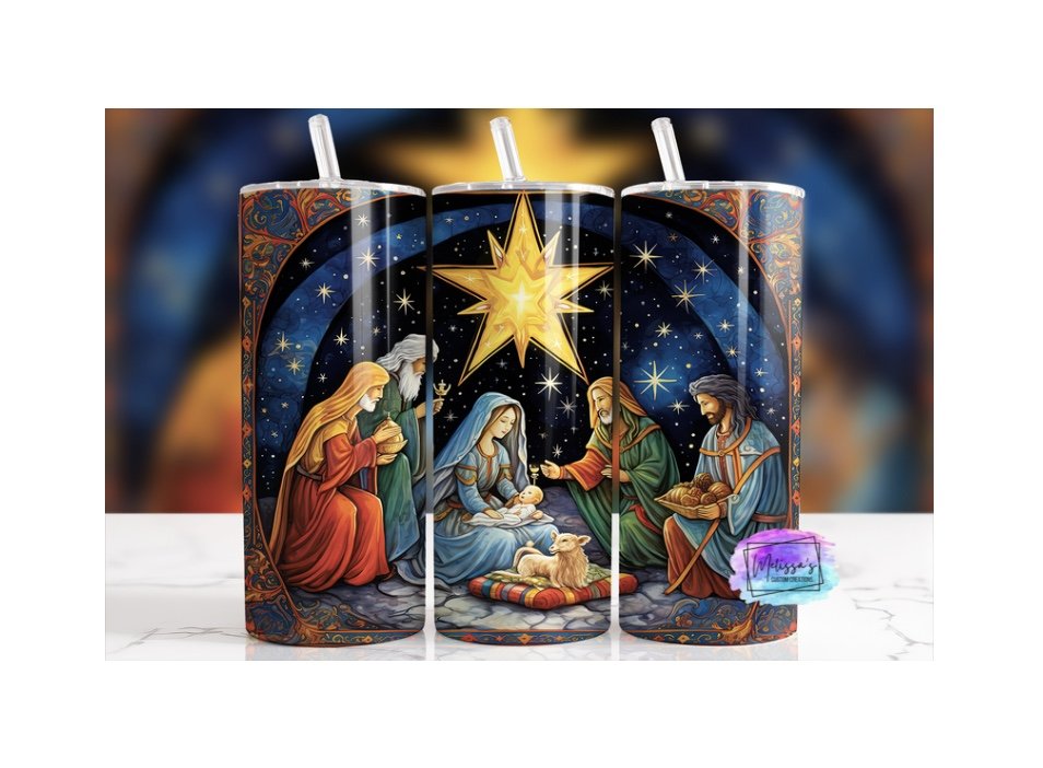 Christmas Nativity Scene Tumbler