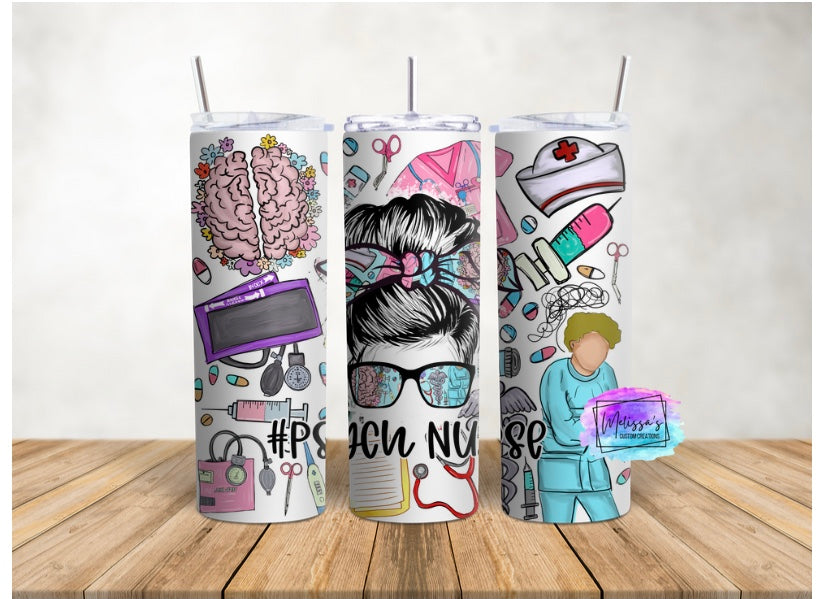 Psych Nurse Tumbler