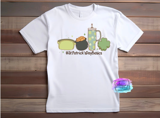 #St. Patrick's Day Basics T-Shirt