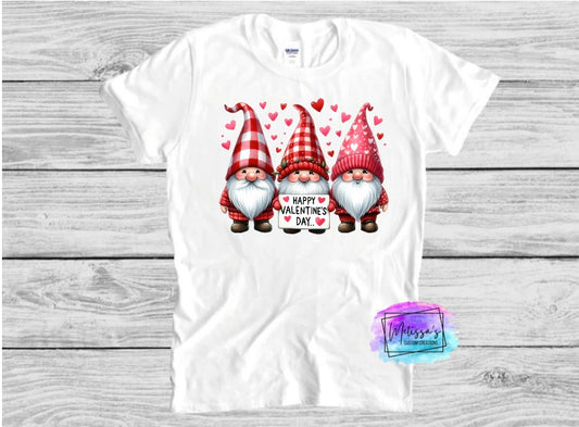 Happy Valentine's Day Gnomes T-Shirt