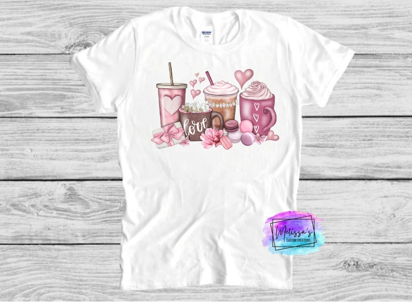 Valentine's Day Drinks T-Shirt