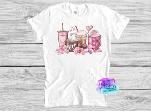Valentine's Day Drinks T-Shirt