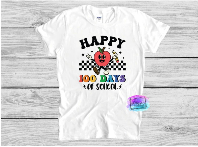 Happy 100 Days of School T-Shirt