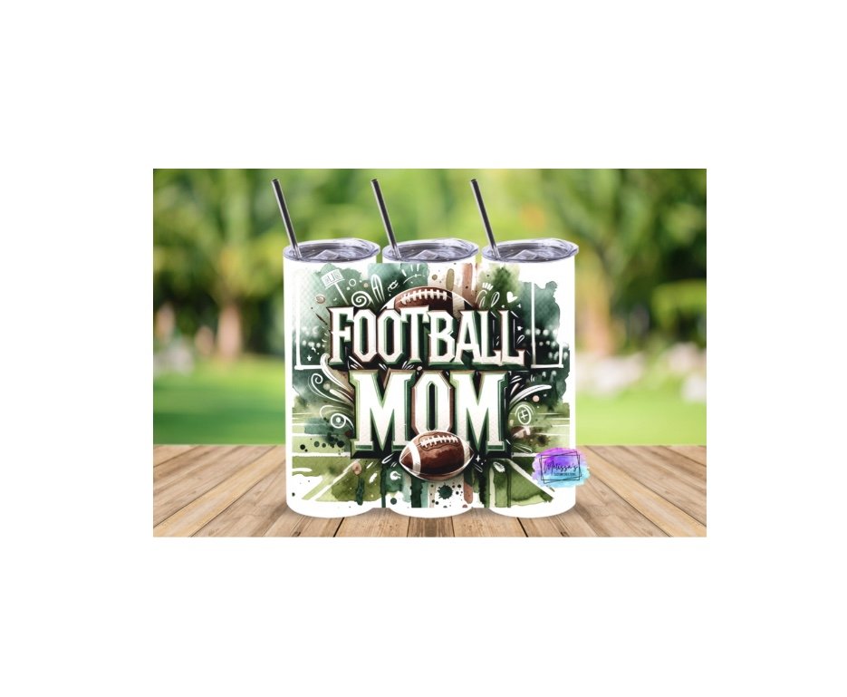 Football Mom Tumbler
