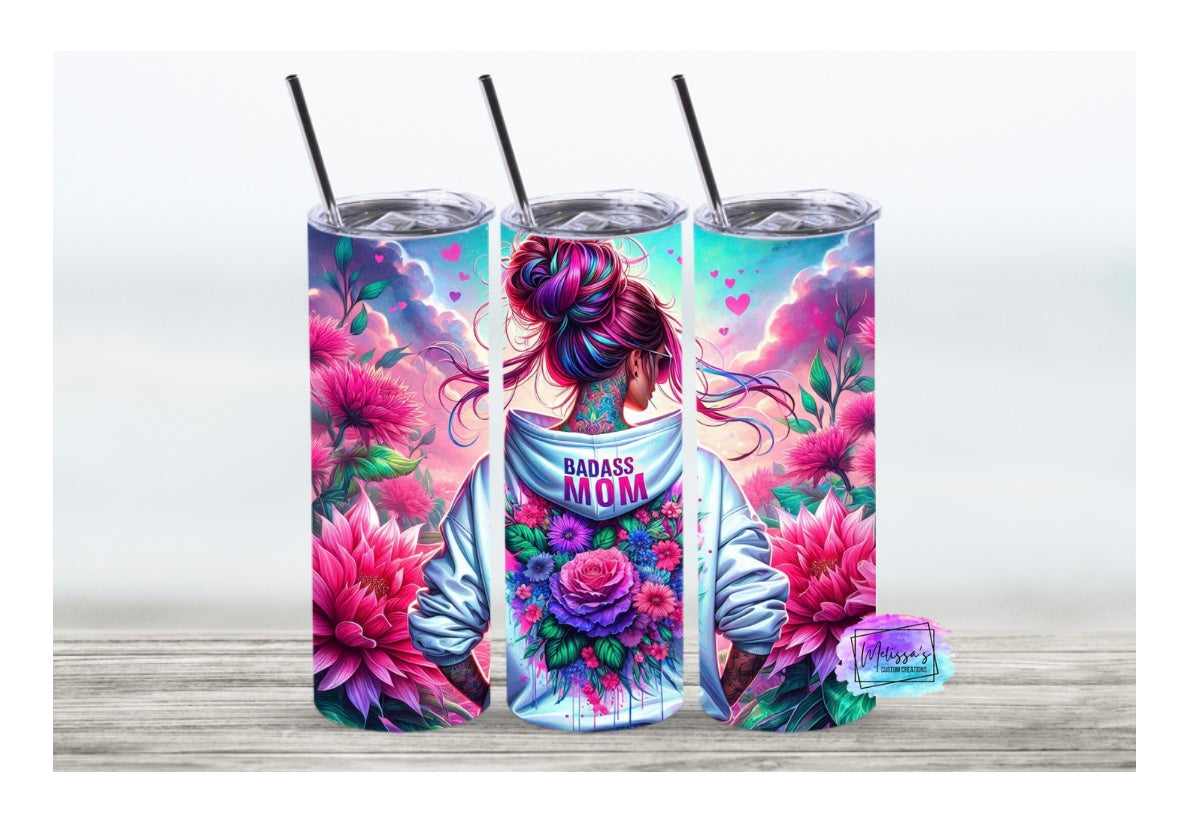 Bad Ass Mom Tumbler