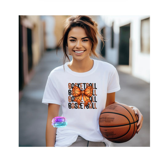 Basketball Bow T-Shirt