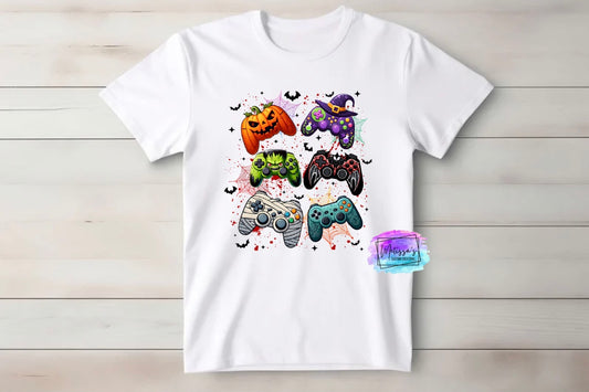 Halloween Game Controllers T-Shirt