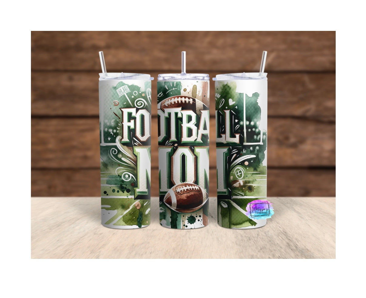 Football Mom Tumbler