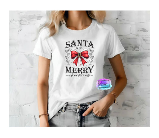 Santa & Co. Merry Christmas T-Shirt