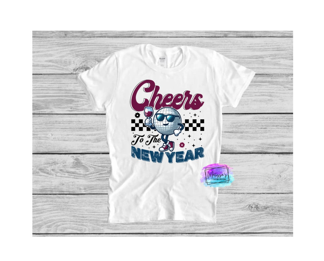 Cheers to the New Year T-Shirt