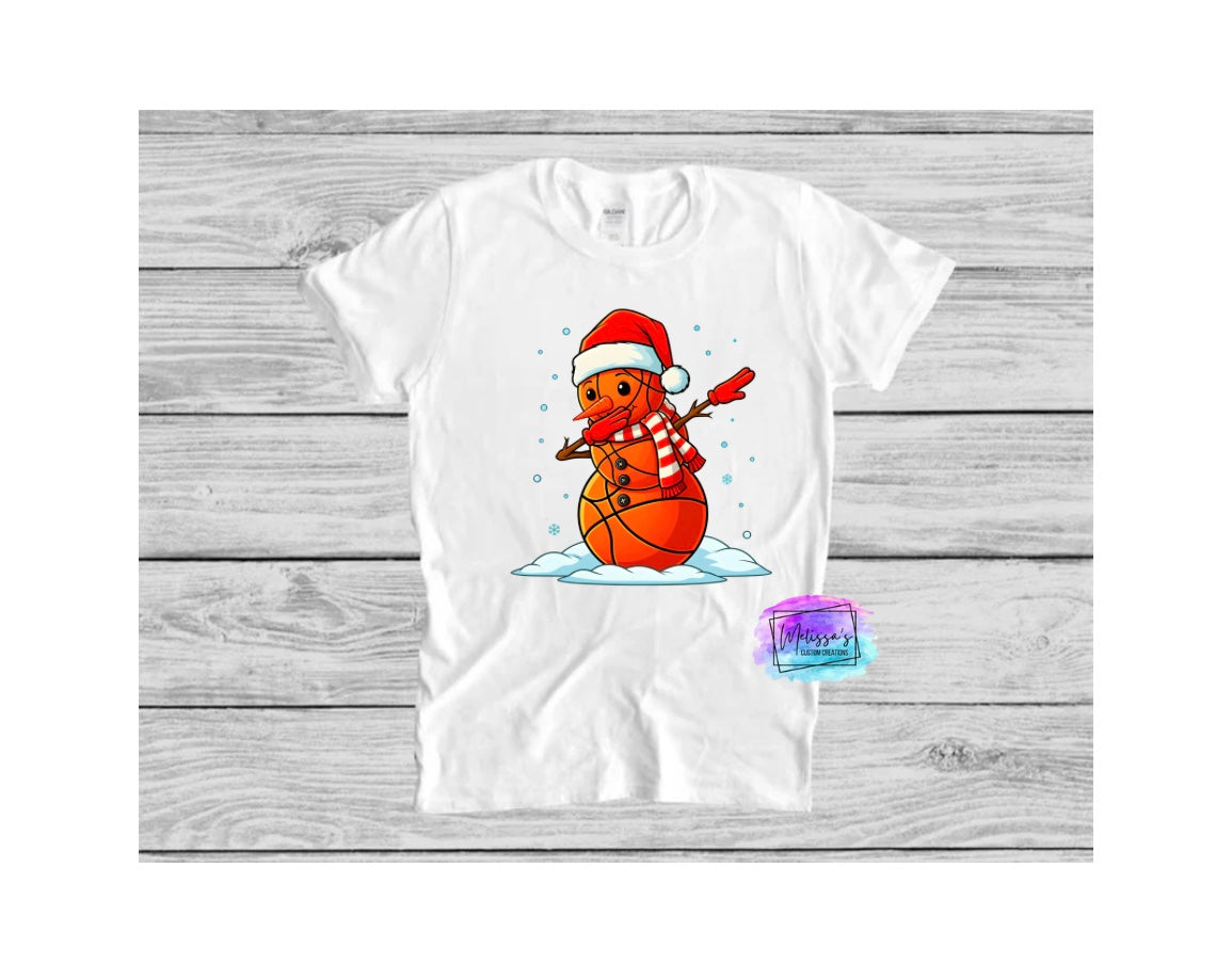 Dabbing Basketball T-Shirt