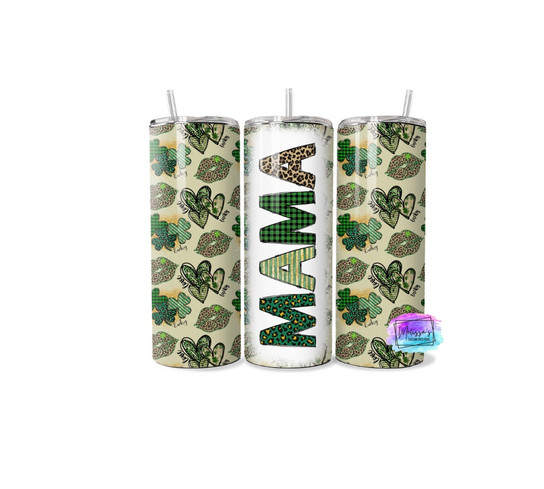 St. Patrick’s Day Mama Tumbler