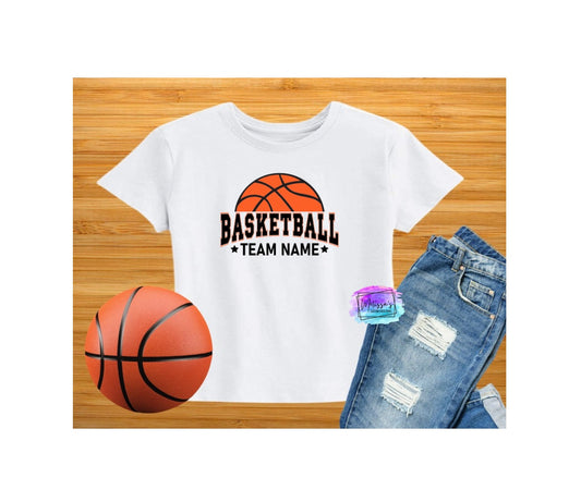 Personalized Basketball T-Shirt
