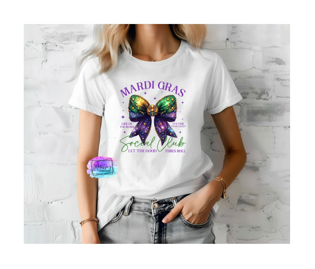 Mardi Gras Social Club T-Shirt