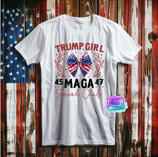 Trump Girl Social Club T-Shirt