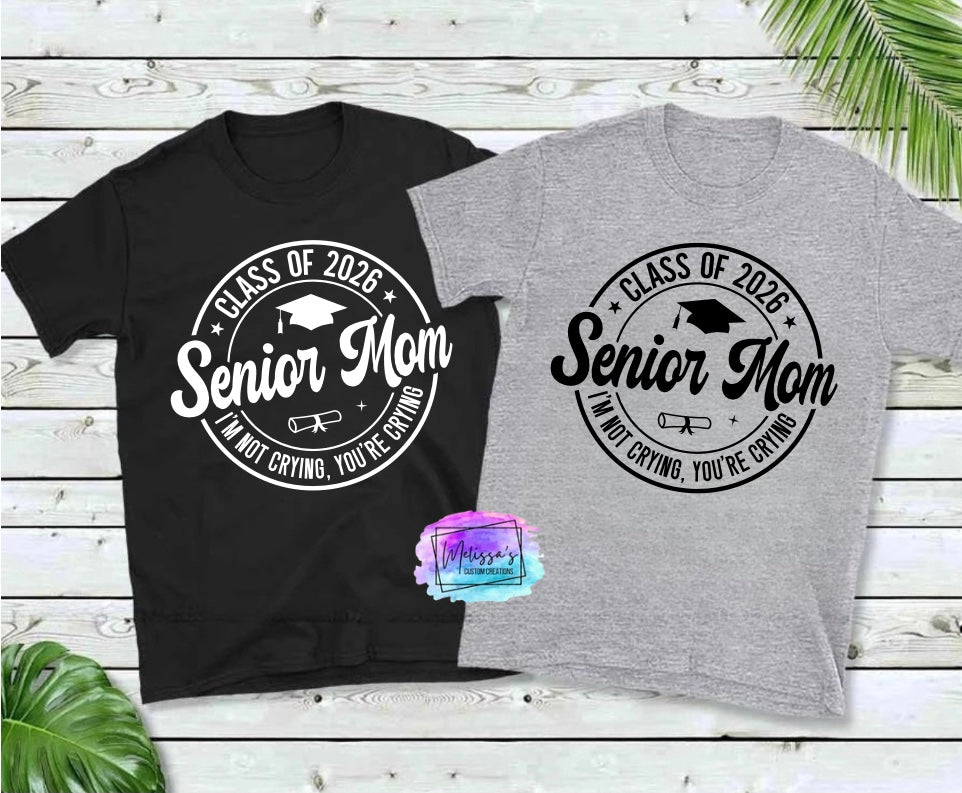 Class of 2026 Senior Mom T-Shirt