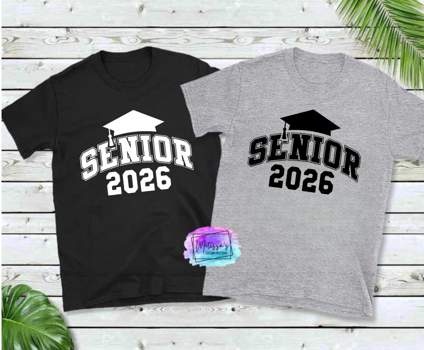 Senior 2026 T-Shirt (Choose your colors)