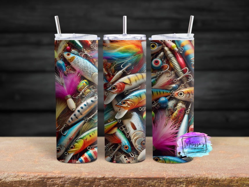 Fishing Lures Tumbler
