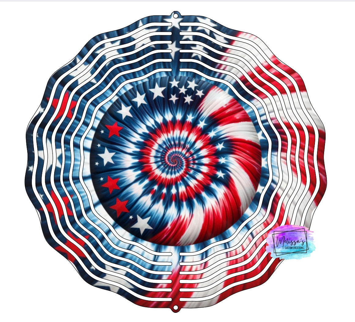Patriotic Wind Spinner