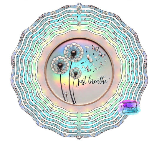 Just Breathe Wind Spinner
